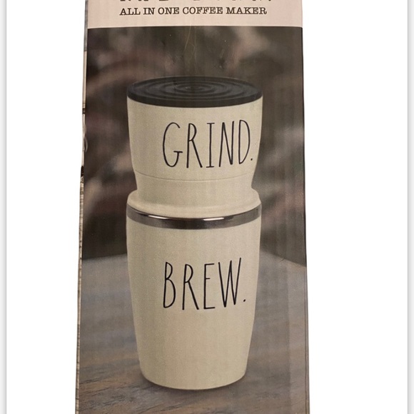 Rae Dunn All in one Coffee Maker and grinder - Picture 4 of 5